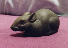 DDR - MAUS/ RATTE mit FRIKTIONS/ SCHWUNGRAD ANTRIEB LAUFTIER - VINTAGE OSTALGIE