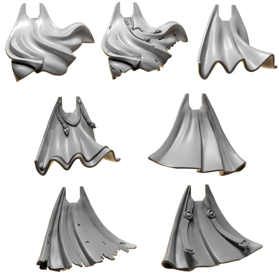 GREYTIDE STUDIOS Eternal Pilgrims - Marine Cloaks Upgrade Kit