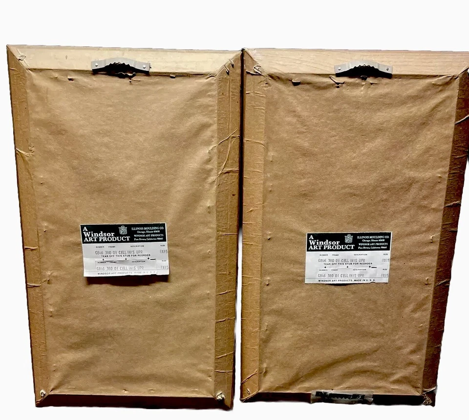 Cellini Windsor Framed Artwork Landscape Paintings Lot 2 8”x15” - Image 2 of 4