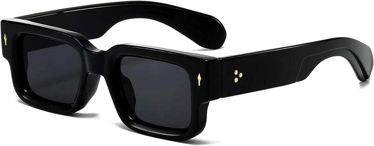 Pro Acme Lentes De Sol Rectangulares Sin Montura Para