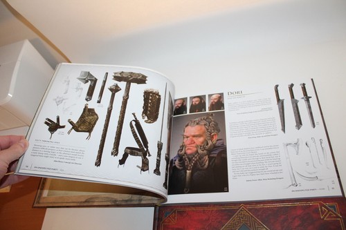 The Hobbit Chronicles Art And Design + The Desolation of Smaug 2 Books HC - Picture 4 of 8