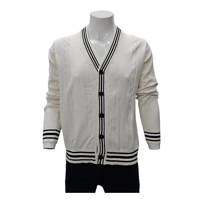 Under Two Flags Men's Button Cardigan Sweater Size Large