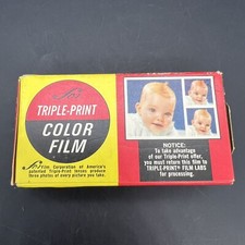 Vintage FCA Triple Print 126 Color Film 12 Exp New Old Stock Sealed 1976