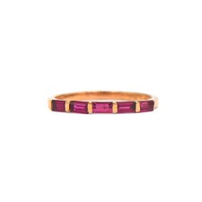18k Rose Gold Pink Tourmaline Ring