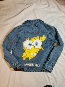 members only denim jacket