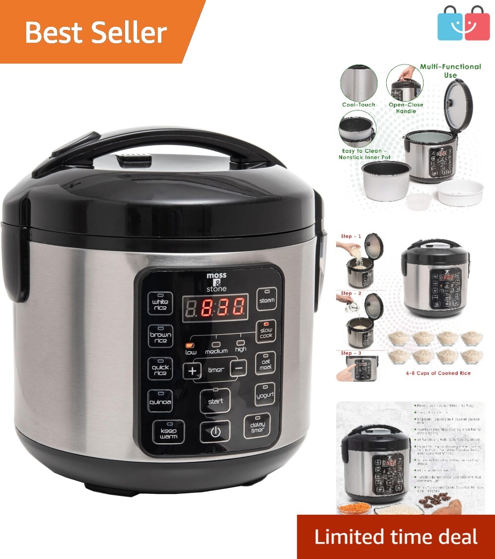 And Steamer, 3 Qt, Automatic Keep Warm Feature
