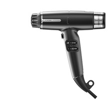 GA.MA IQ LITE Hair Dryer 110K RPM Brushless Motor, Oxy-Active - Black