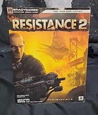 Resistance 2 Brady Games Signature Strategy Guide With Poster Fold Out