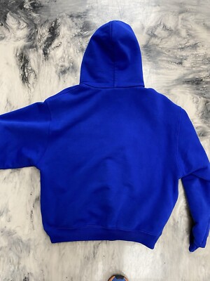 CACTUS PLANT FLEA MARKET / CPFM/Ye must be born again Hoodie/パーカー/M/コットン/BLU Cactus Plant Flea Market Ye Must Be Born Again Hoodie Blue Small