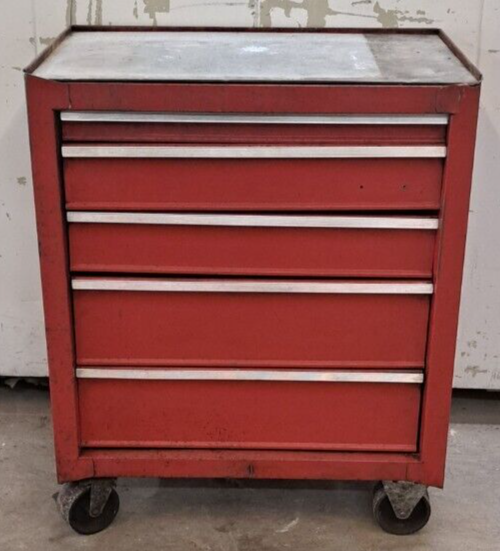 STEEL 5 DRAWER TOOL BOX 32