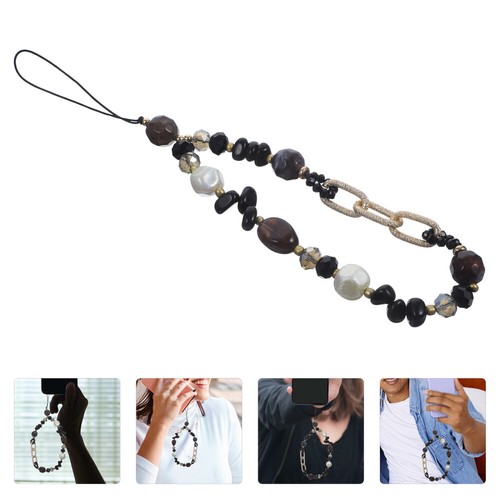 5 Pieces Colorful Beaded Mobile Phone Chain Charm Miss Office Lanyard Charms - Zdjęcie 9 z 12