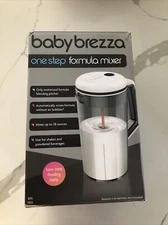 Baby Brezza Electric One Step Formula Mixer Pitcher, Mix 28oz, White, NEW