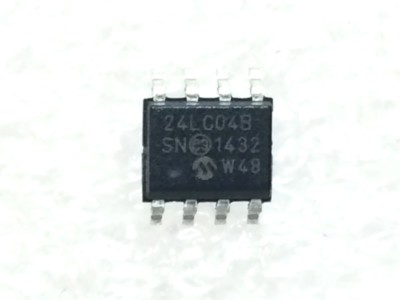 24LC04B/SN MICROCHIP TECH IC EEPROM 4KBIT 400KHZ 8SOIC ROHS 12 PIECES