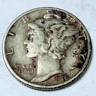 1936 S MERCURY DIME - 90% SILVER - Circulated US Coin #6470