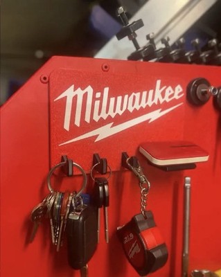 Milwaukee magnetischer Schlüsselhalter Hakenablage Werkzeugkoffer M18 M12 Aufbewahrung