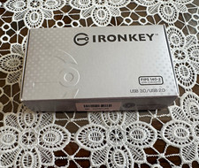 IronKey IKS1000B/16GB 16GB USB 3.0 Flash Drive Silver FIPS 140-2 L3