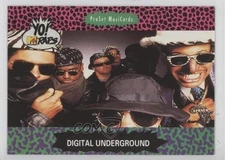 1991 Pro Set MusiCards Yo! MTV Raps Digital Underground #17 0hr
