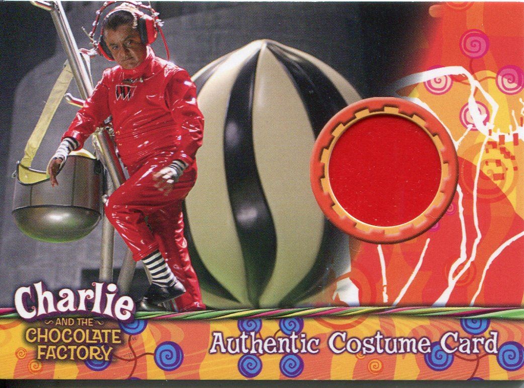 Tarjeta de disfraz de Charlie & The Chocolate Factory Oompa Loompa [rojo]
