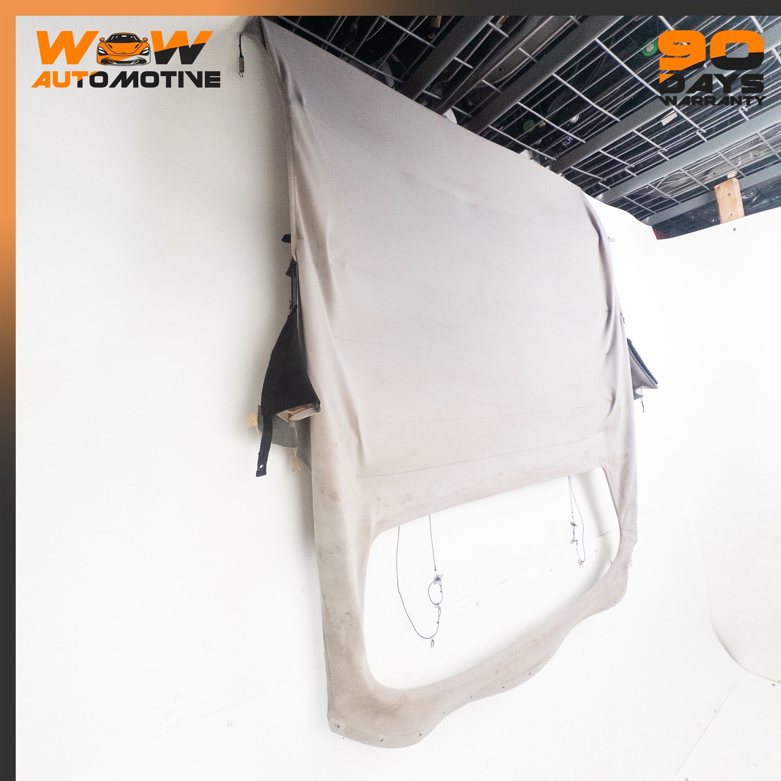 06-16 ASTON MARTIN V8 VANTAGE CONVERTIBLE ROOF SOFT TOP INNER LINING OEM