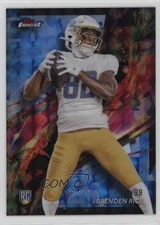 2024 Topps Finest Common Blue Geometric Refractor 4/99 Brenden Rice #98 1i0n