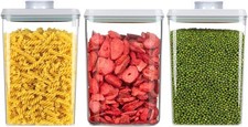 Pop Food Storage Containers Airtight Food Storage Containers Set W/ Lids Kitchen
