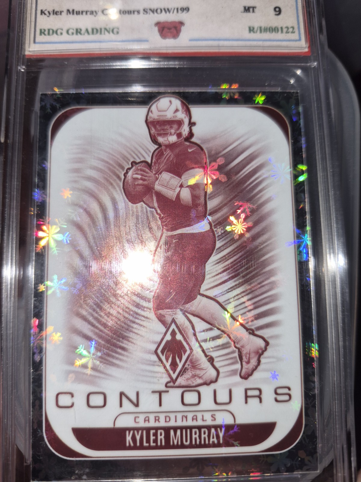 2025 Phoenix Kyler Murray Winter Snowflake 001/199 JERSEY MATCH 1/1 CARDINALS