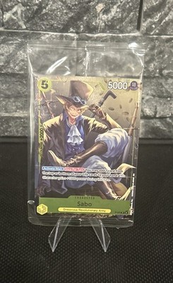 Sabo (Tin Pack Set Vol. 2) P-073 One Piece Promotion Cards Foil SEALED