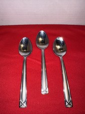 Set of 3 Cambridge CROSSROAD SAND stainless P...