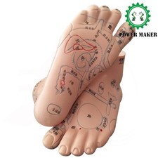 13cm Foot Reflex Zone Massage Model Foot Massage Model Feet Reflexology 1 Pair
