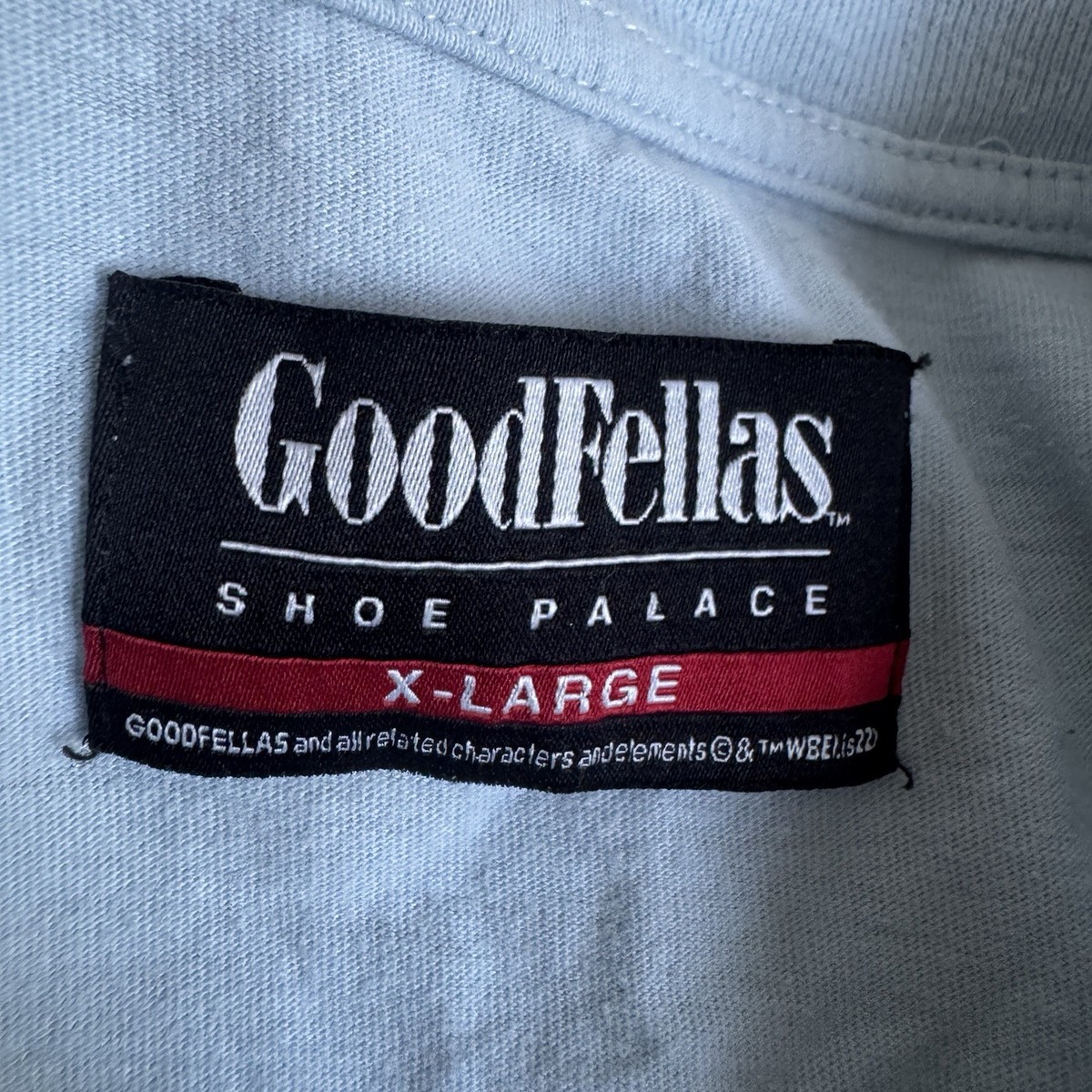 Goodfellas Official T-Shirt Embroidered Men's Xl Blue | eBay