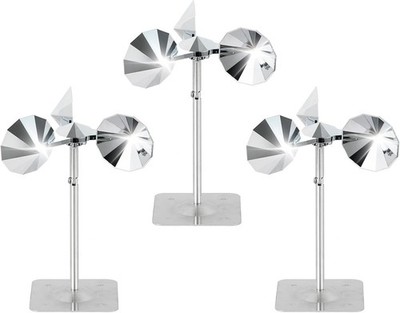 3 PCS Bird Scare Reflective Device, Bird Reflector Keep Pigeon Woodpeckers and S