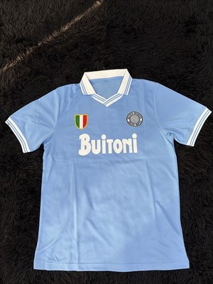 Napoli 86/87 Diego Maradona Fans Version Soccer Jersey | eBay