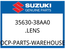 Suzuki OEM Part 35630-38AA0 LENS, LH