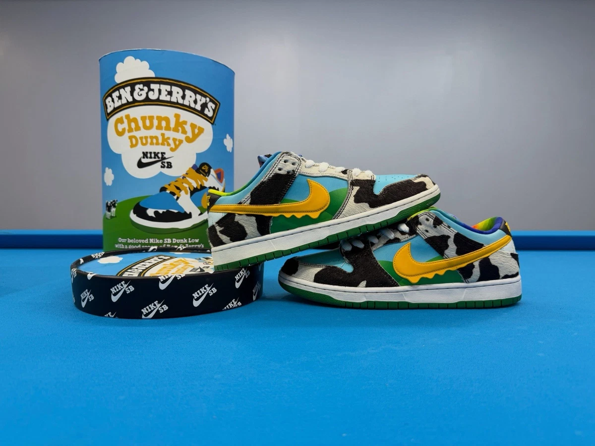 Nike Ben & Jerry's x Dunk SB Special Ice Cream Box Low Chunky