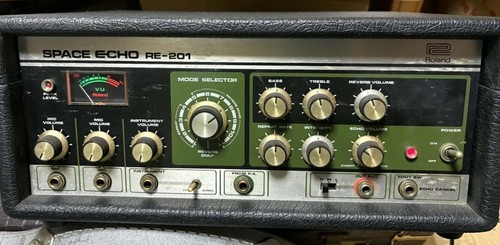 Roland RE-201 Space Echo Analog Tape Delay w/ Cleaning Kit Working from Japan