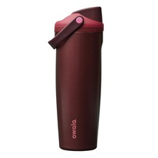 Owala FreeSip Sway Insulated Stainless Steel Water 30 Ounces, Black Cherry