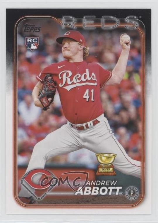 2024 Topps Series 1 Andrew Abbott #214 00li