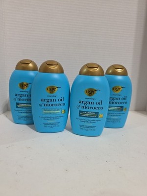 4 OGX Renewing Argan Oil Of Morocco Repair & Streng 3Shampoo & 1Conditioner 13oz
