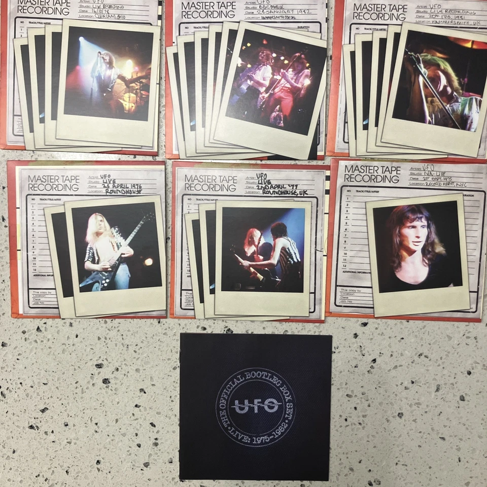 UFO: Official Bootleg 1975-1982 6CD box Phil Mogg Pete Way OOP MEGA RARE MINT - Image 3 of 3