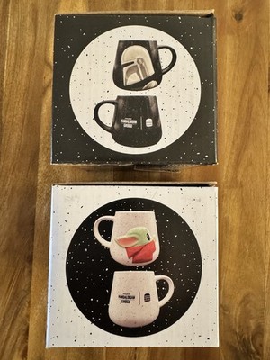 2er Set Burger King Tassen Star Wars Mandolorian & Guru - NEU & OVP