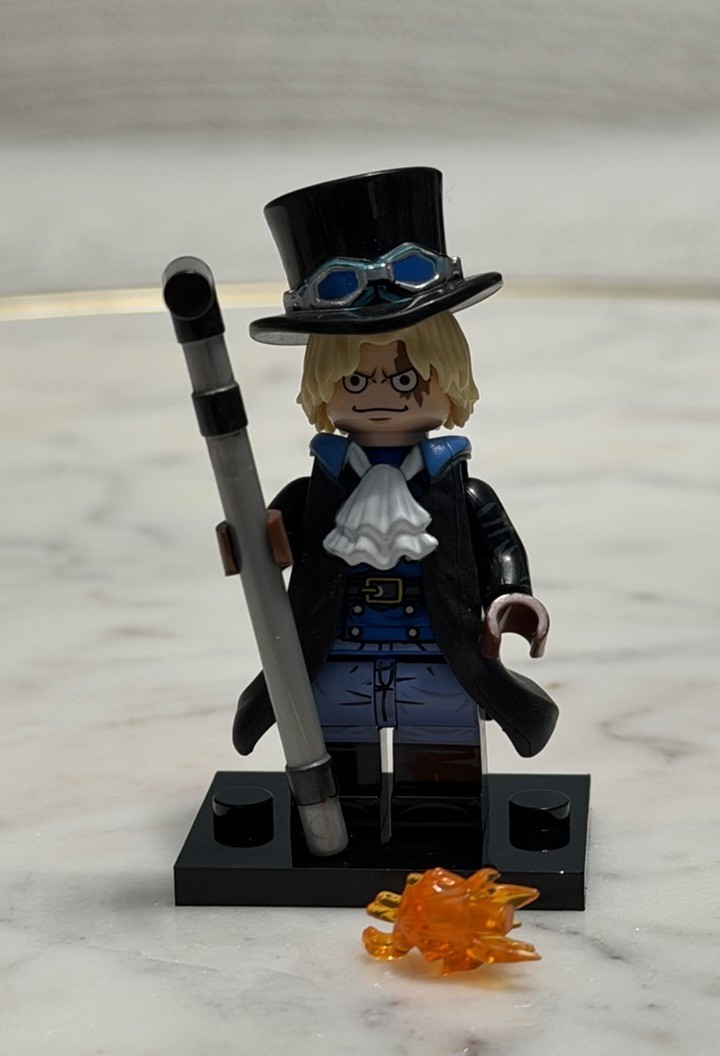 サボ様オーダー Lego One Piece Sabo Custom Printed Minifigure Anime | eBay