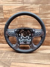 Genuine Gm Sierra Silverado Steering Wheel With Red Stitching Genuine Gm Sierra Silverado Steering Wheel With Red Stitching