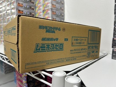 Munikis Zero Nihil Booster Box Case Sealed Japanese Pokémon US