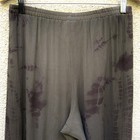 Soft Surroundings Silk Chiffon Pants Pull On Wide Leg Boho Taupe M — photo 9