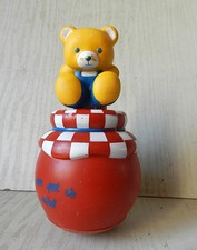 Culbuto Vintage LARDY 1970 * Ourson sur Pot de Miel * Éduco