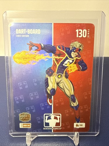 2026 Bo Jackson Battle Arena Fire Logo Battlefoil SSP Dart-Board Jaxson Dart 343