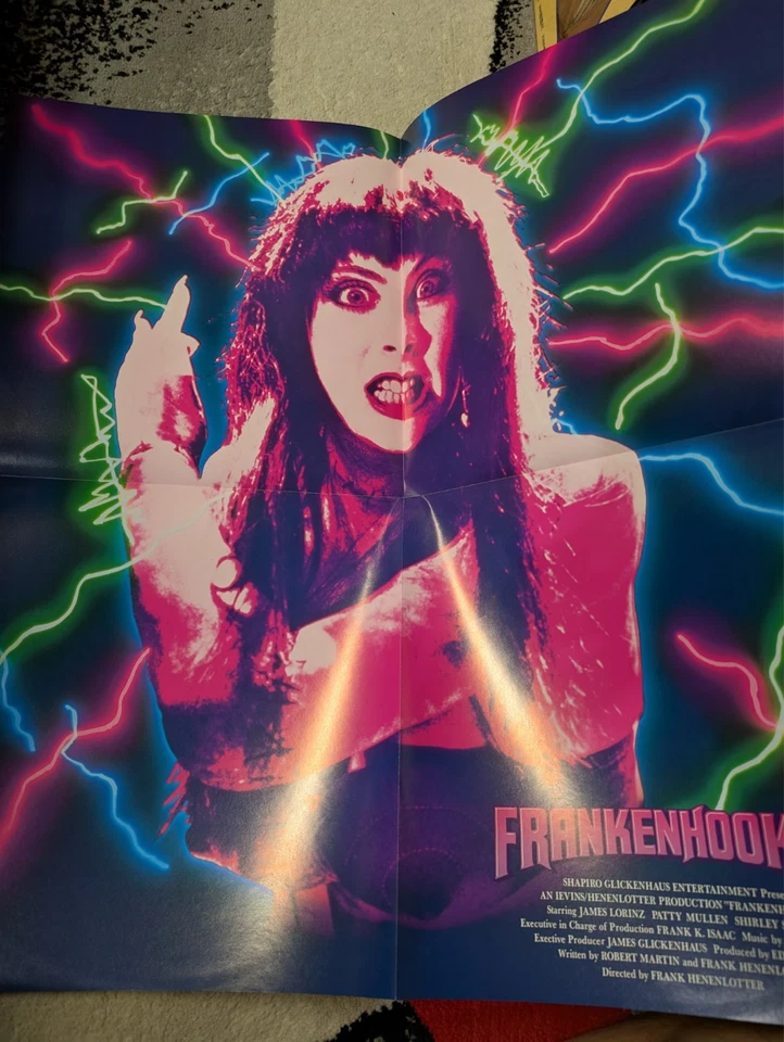 Frankenhooker Laserdisc Japan HBLM-60124 Patty Mullen with Poster - Image 4 of 4