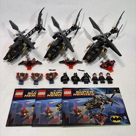 LEGO DC Comics Super Heroes: Batman: Man-Bat Attack (76011) - Lot Of 3