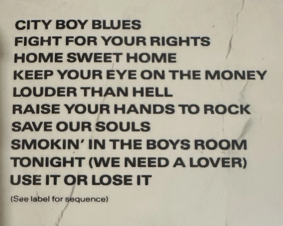 Motley Crüe Theatre Of Pain 40th Anniversary Remaster 2022 Reissue Sealed Vinyl - Image 4 of 4