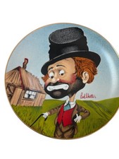 Red Skelton “Freddie’s Shack” Limited Edition Porcelain Plate #3243 w/ Box
